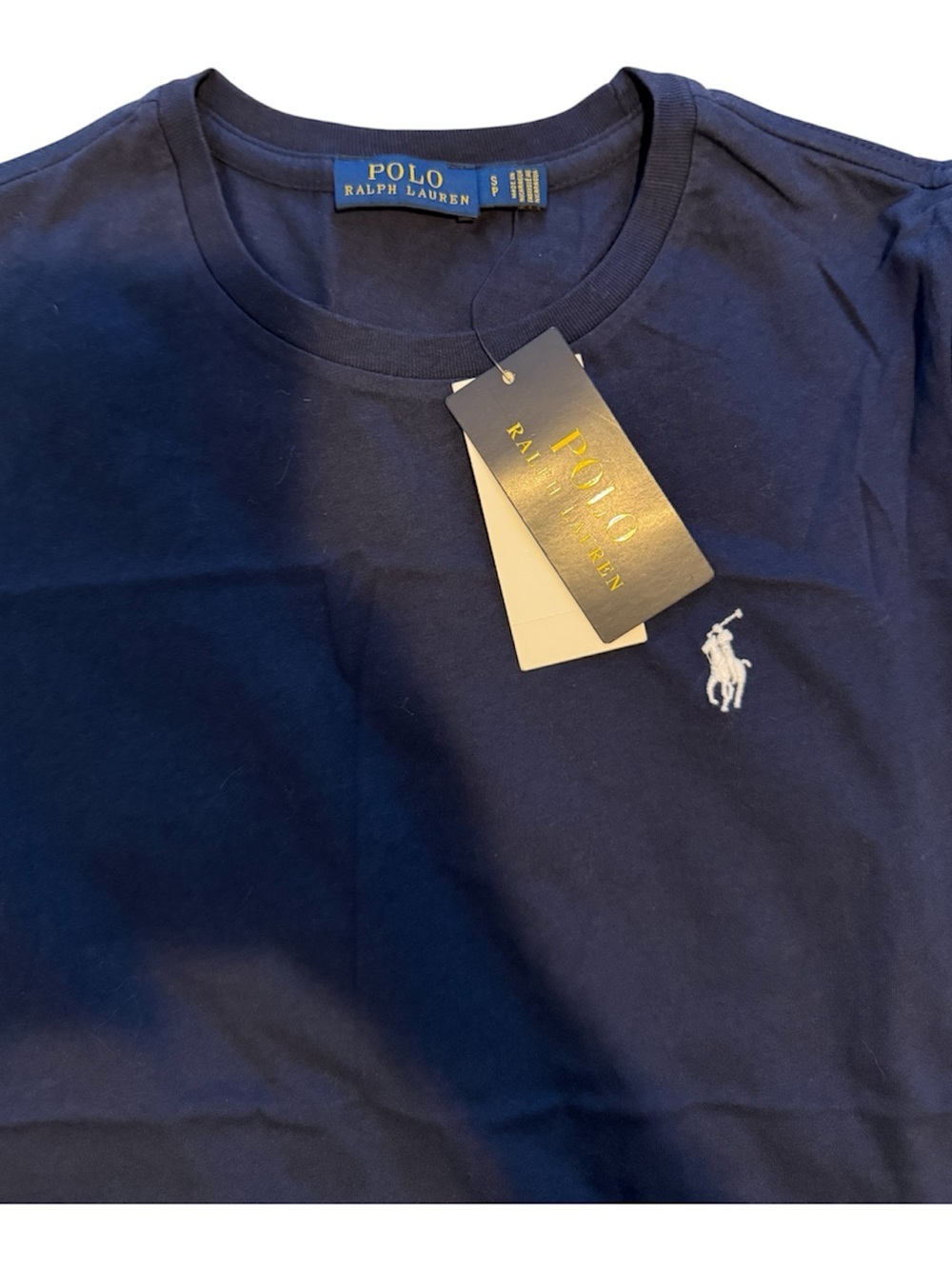 Polo by Ralph Lauren Navy Short Sleeve Crew Tee - Picture 2 of 3
